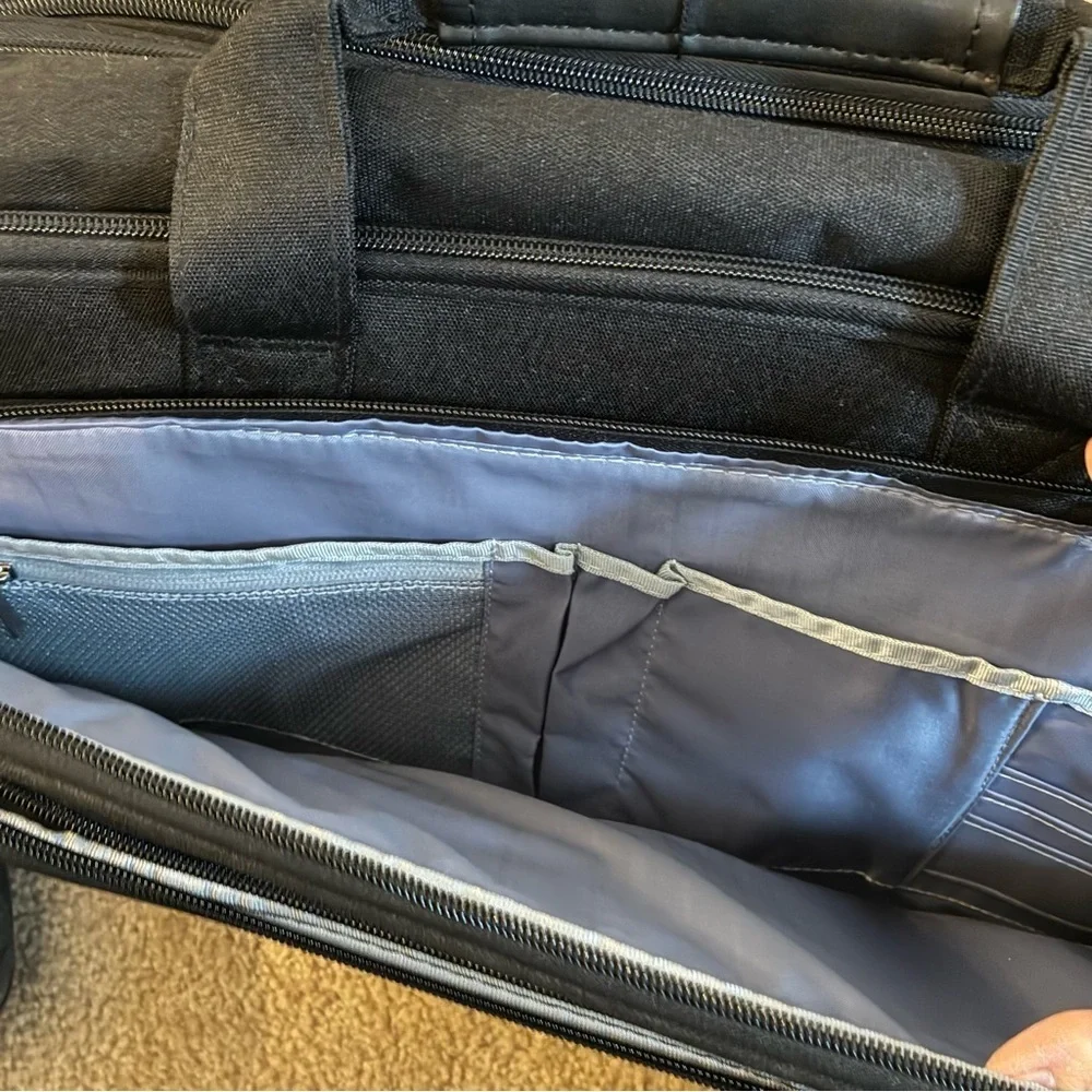 Kroeber Laptop Bag Premium Laptop Briefcase Fits up to 17.3 in Laptop Expands